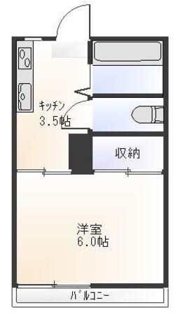 コーポ石井の物件間取画像